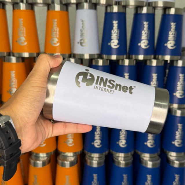 KIT COM 10PÇS OU 20PÇS COPOS TÉRMICOS 473M PERSONALIZADOS A LASER - SUA LOGO OU SEU NOME! em Oferta na Shopee