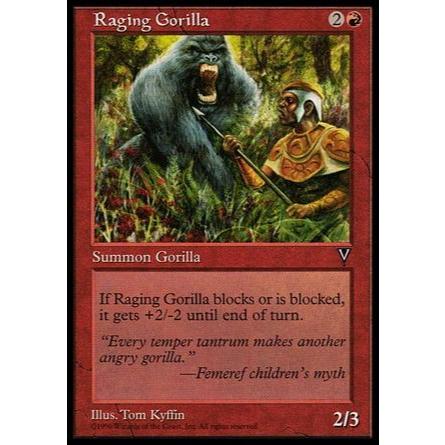 Gorila Furioso - Magic The Gathering