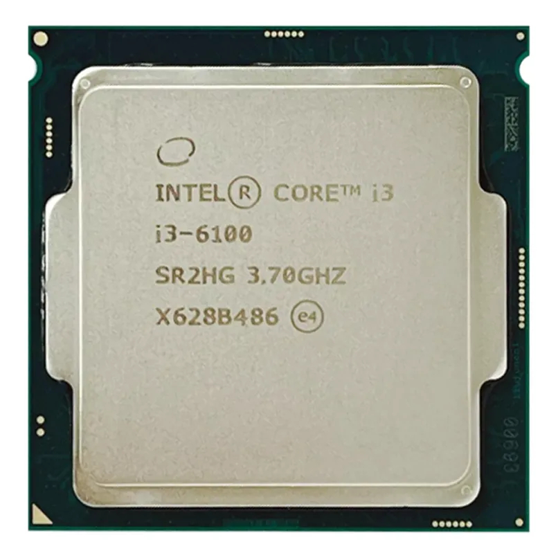 Processador Intel - Core i3 6100 - Socket 1151 - 6GER