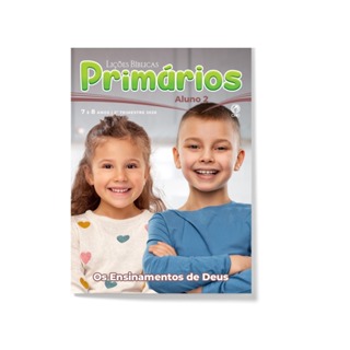 Revista - Lições Bíblicas Primários  Aluno 2o Trimestre 2026 em Oferta na Shopee