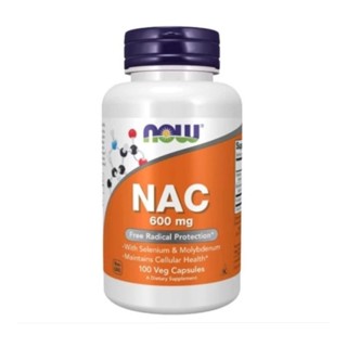 NAC 600mg Now Foods 100 Cápsulas em Oferta na Shopee