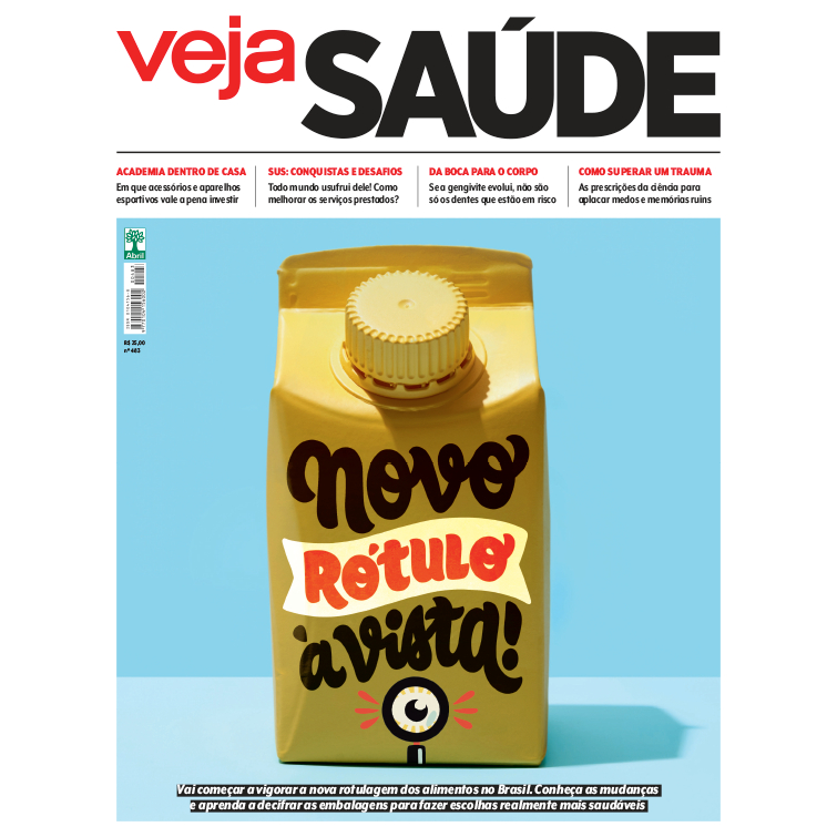 Revista Veja Saúde N° 483 - Setembro 2022 - Editora Abril - Rotulagem