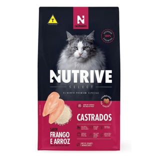 Nutrive gato castrado frango 10,1kg em Oferta na Shopee