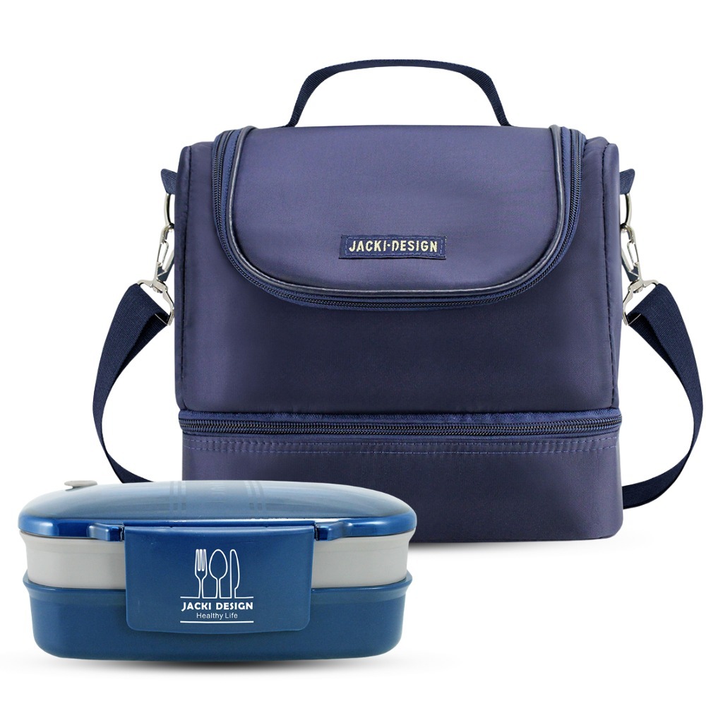 Conjunto de Bolsa Térmica e Pote de Marmita 2 Andares 1200 ml - Jacki Design em Oferta na Shopee