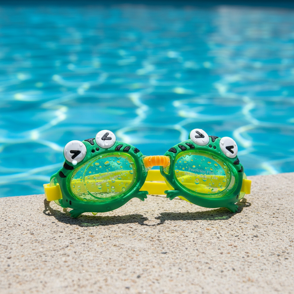 Óculos de Natação Infantil Ajustável 3-12 Anos Antiembaçante UV MeninoMenina Piscina em Oferta na Shopee