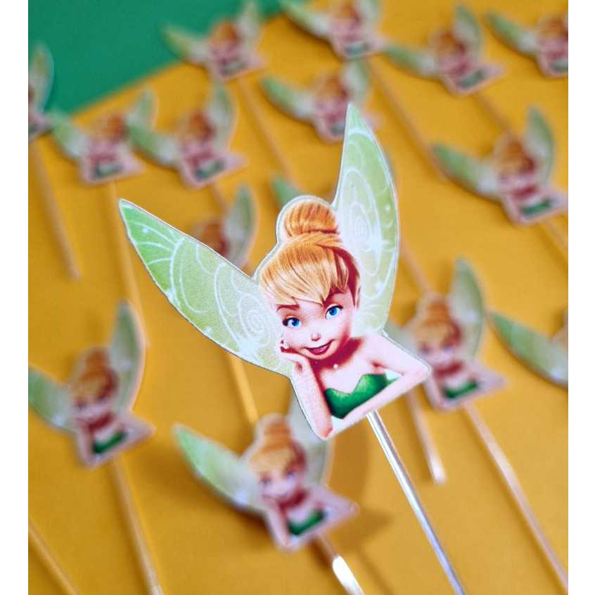 Tags Toppers Para Doces / Tag Sininho, Tag para doces Sininho/ Tag Tinker Bell