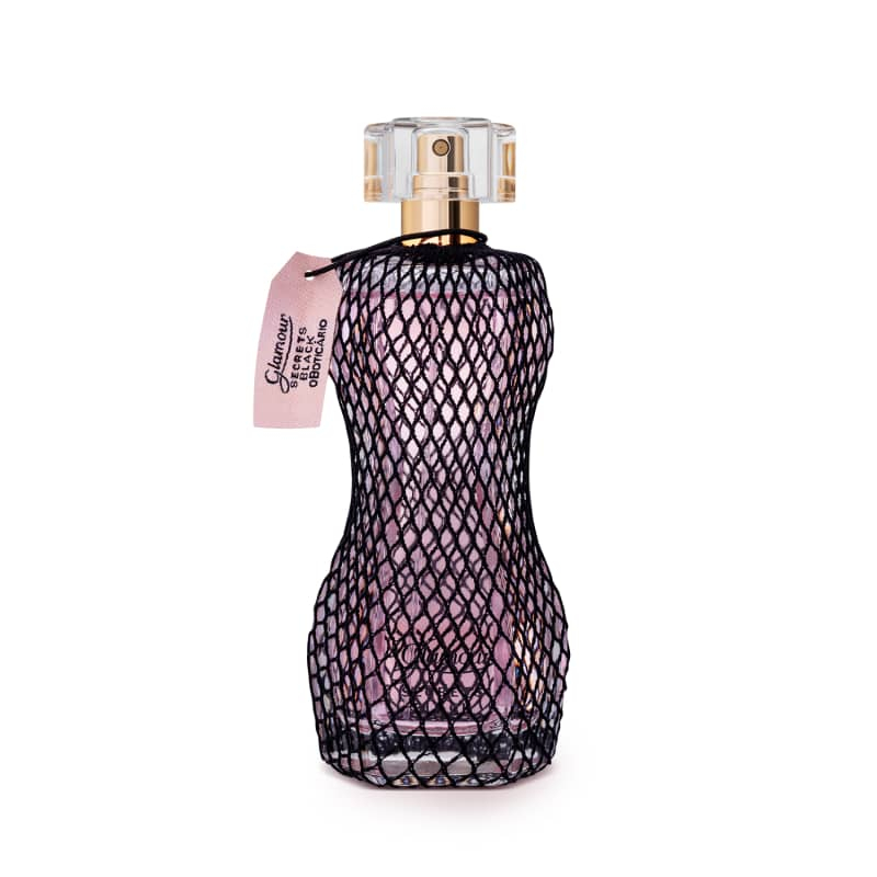 Glamour Secrets Black: A fragrância mais misteriosa e sedutora da linha.