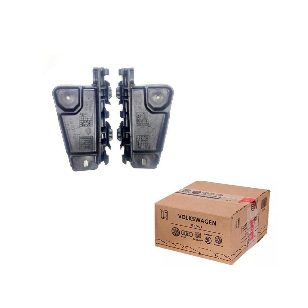 Par Guia Parachoque Dianteiro Gol Saveiro Voyage G5 VW em Oferta na Shopee