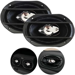 Kit Par Alto Auto Falantes 6x9 Prime Orion Som Carro 70W 4 Ohms Bom Barato