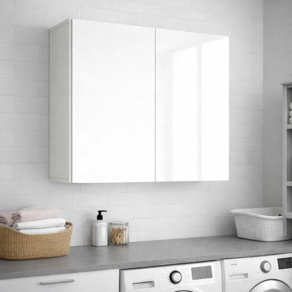 Módulo Aéreo 2 Portas Para Cozinha e Lavanderia Modelo Suíça em Oferta na Shopee