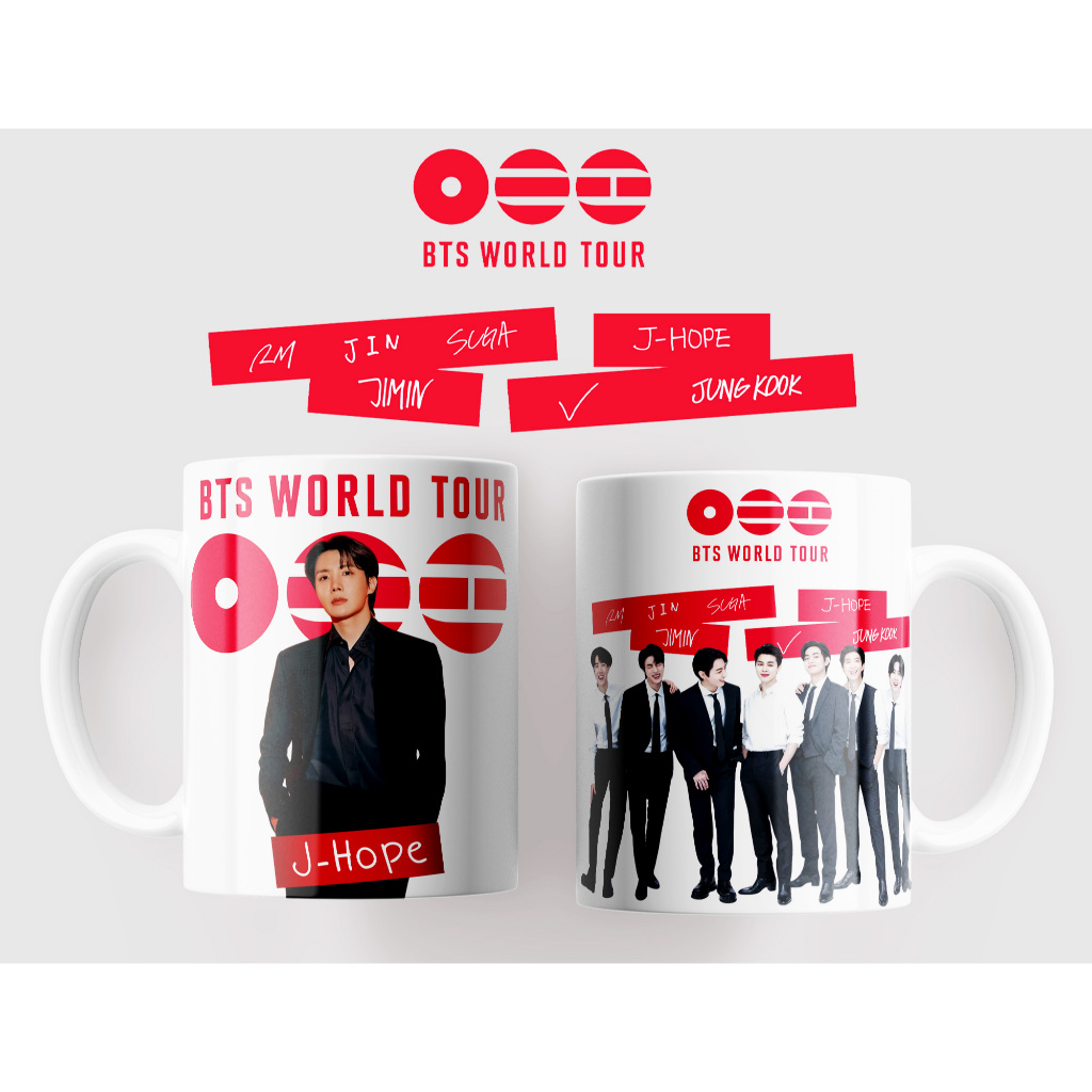 Caneca Colecionável - BTS World Tour