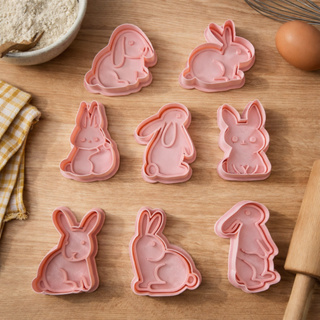 Kit Cortadores Coelhinho da Pascoa Marcadores Biscoito Pasta Americana Biscuit em Oferta na Shopee