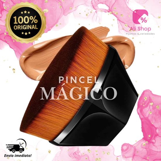 PINCEL MÁGICO Hexágono Adequado Para Base BB Cream/Blush Em Pó Maquiagem Facial