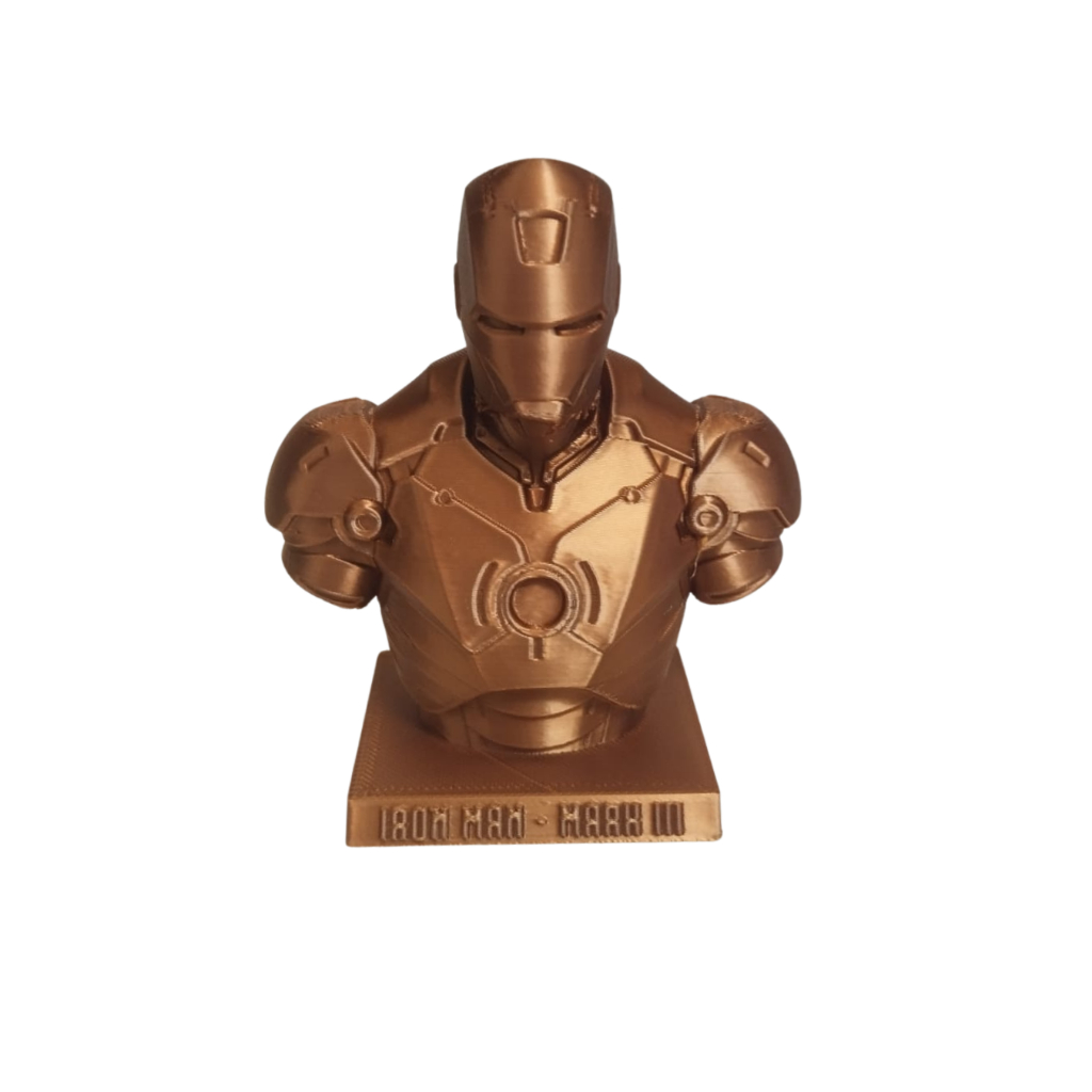 Busto Homem de Ferro Mark III – Edição Bronze 3D