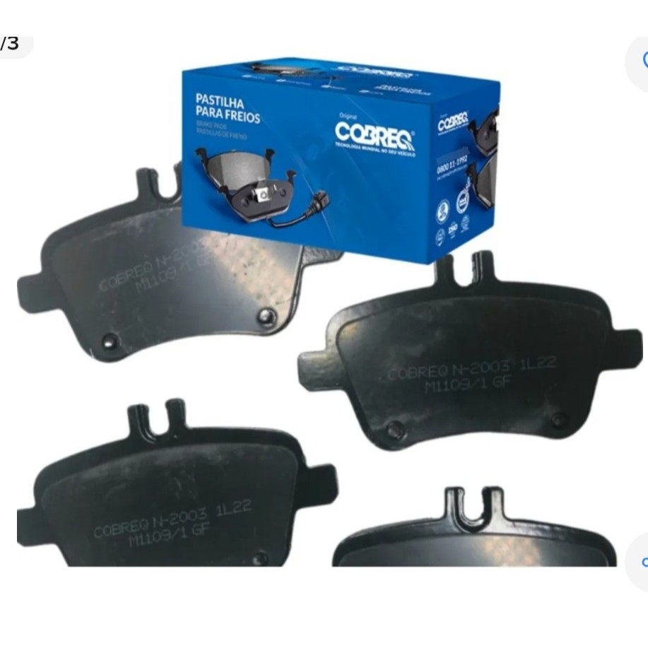 Pastilha De Freio Traseira Mercedes Benz Gla 200 N-2003