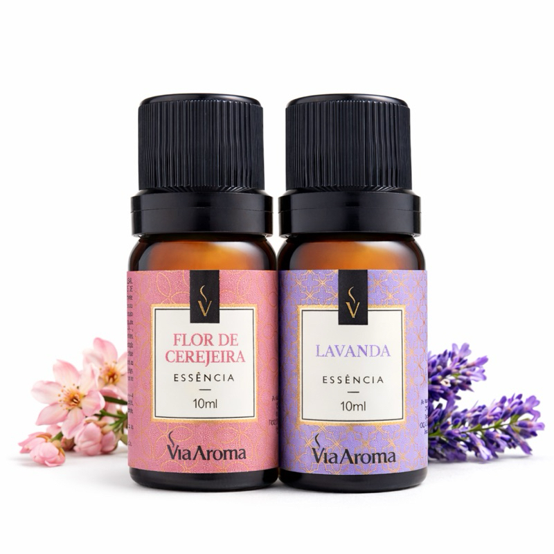 Kits 2 Essências Para Aromatizador Difusor Elétrico De Ambiente Via Aroma 10ml ENVIO IMEDIATO
