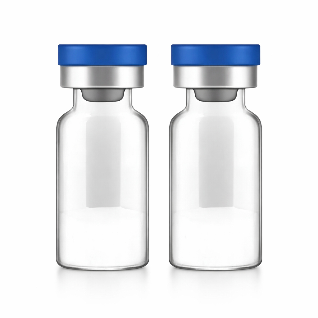 Kit 2 Vial Esterilizado Estéril de Vidro 10ml Vazio P/ Hcg, Gh E Etc em Oferta na Shopee