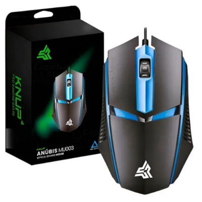 Mouse Gamer Anubis MU003 RGB LED Profissional Usb Pc Laptop Barato Precisão Performace Super Oferta Entrega Rápida Promo