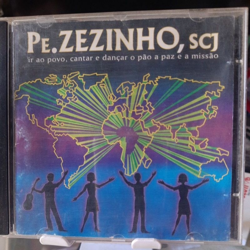 cd padre Zezinho ir ao povo, cantar o pão a paz e a missão *