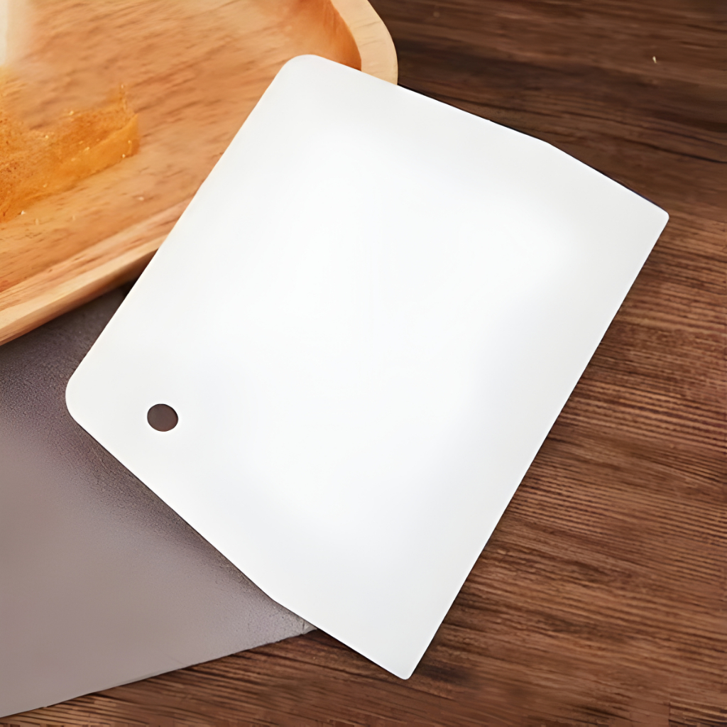 Raspador de Massa Confeitaria Espátula Raspadora e Cortadora (Plástico)