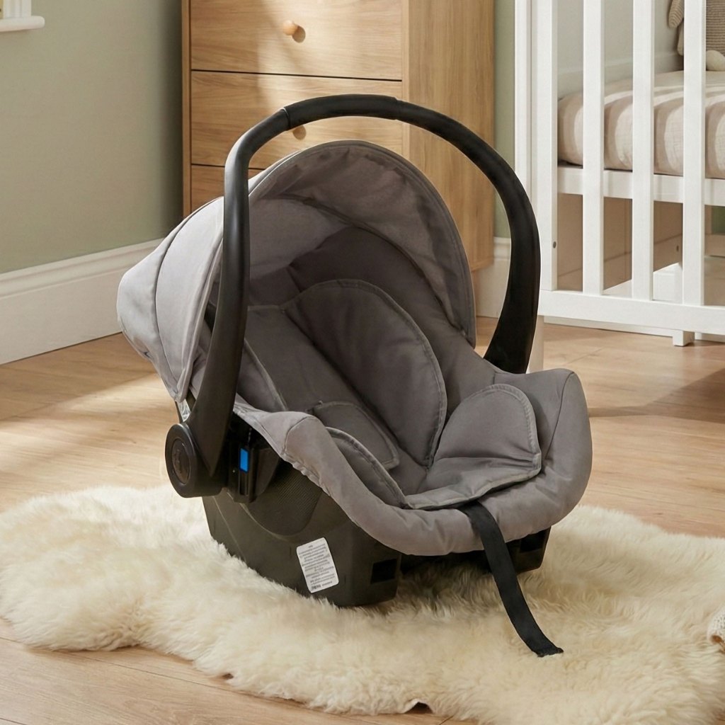Bebê Conforto Galzerano Cocoon Cinza Até 13kg Compatível com Ivy Napoli Extreme Olympus
