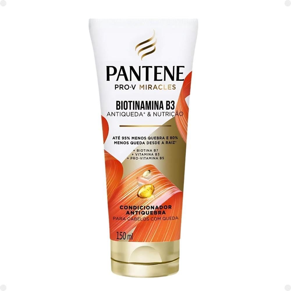 Condicionador Pantene Biotinamina B3 Anti-Queda 150ml em Oferta na Shopee
