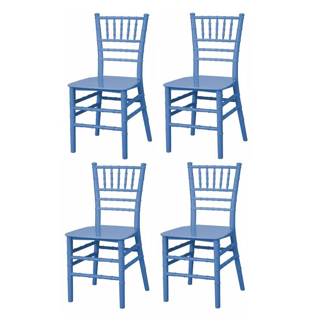 Kit 4 Cadeiras Tiffany Acrílico Sala Jantar cozinha super Resistente em Oferta na Shopee