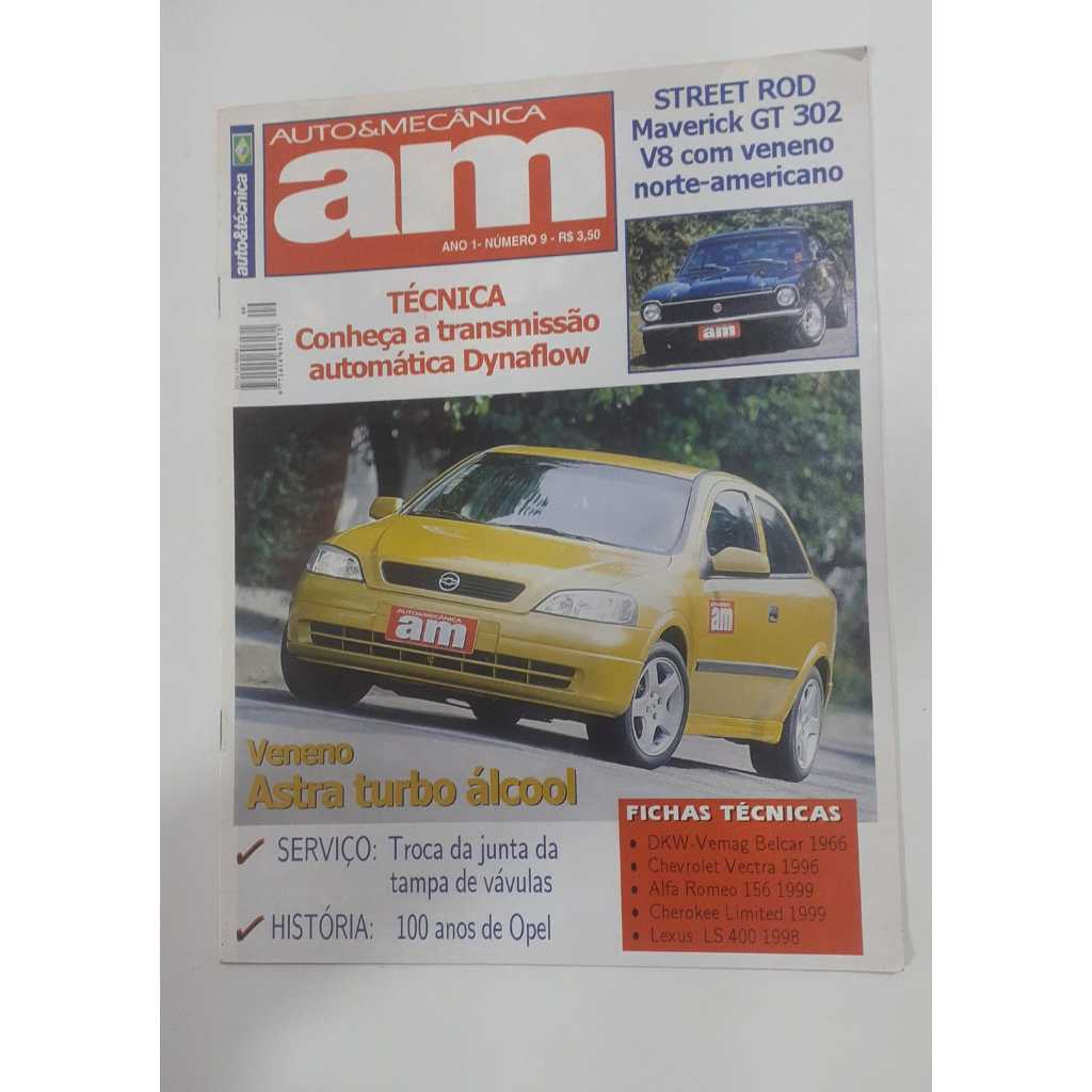 Revista Auto E Mecânica Am Maverick Fireball Ficha Tec 22804