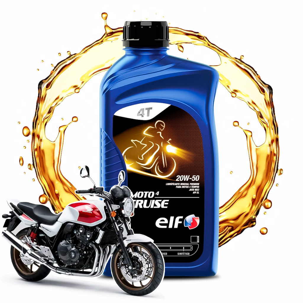 Óleo Para Honda CB 400 Elf Mineral 20w-50 Cruise em Oferta na Shopee