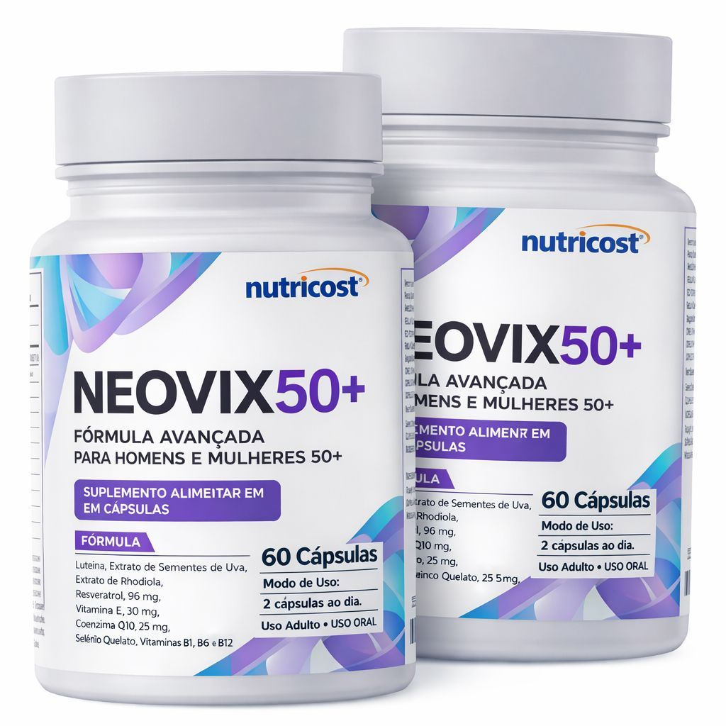 2 Neovix50 Mais Suplemento Alimentar 60 Cápsulas