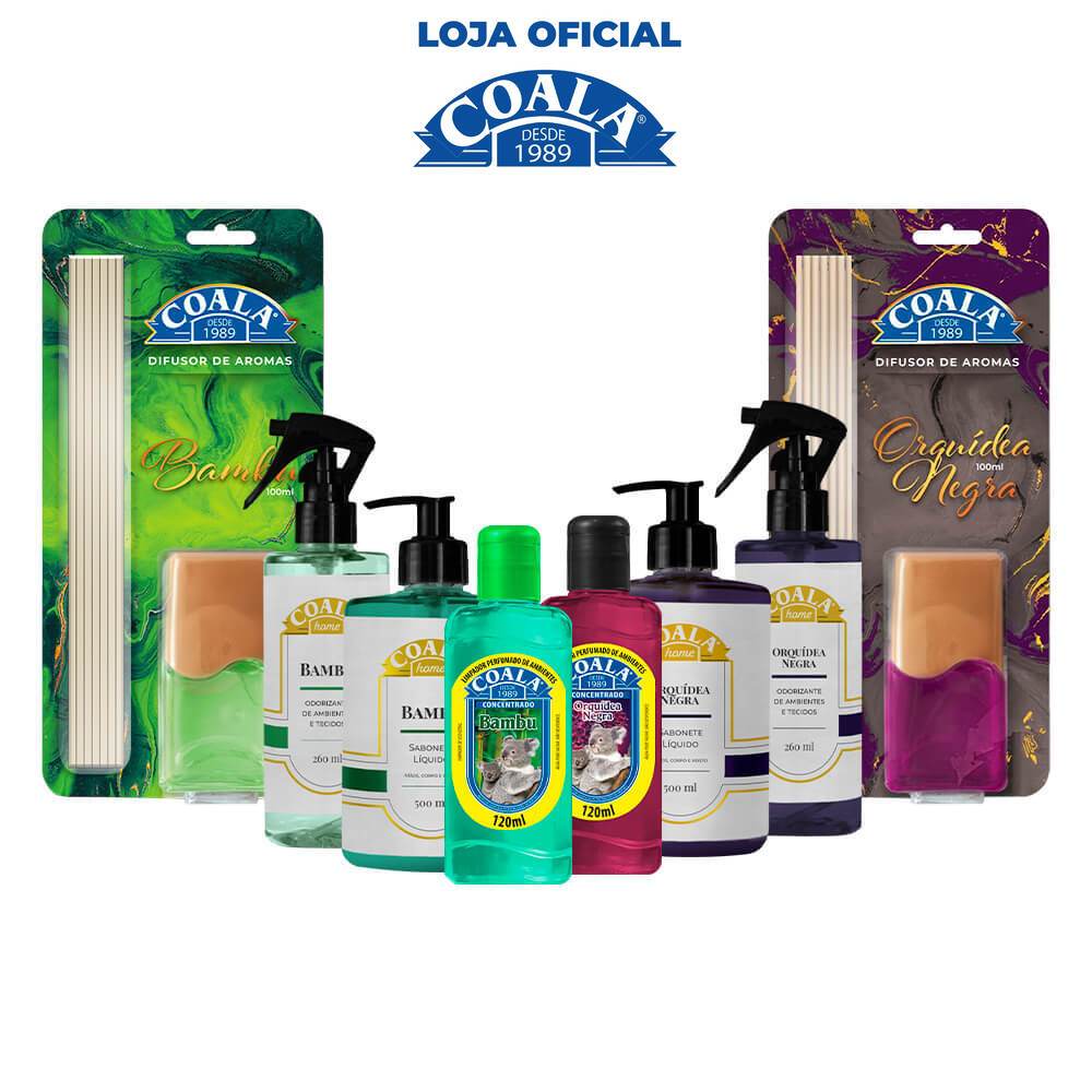 Match Perfeito da Coala - Bambu + Orquídea Negra em Oferta na Shopee