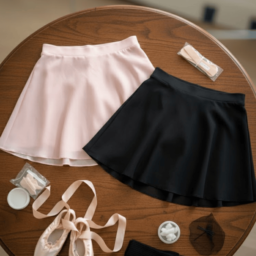 Kit 2 Saias Adultas Dança Helanca Leve Ajuste Perfeito no Corpo para Ballet Jazz e Ensaios em Oferta na Shopee