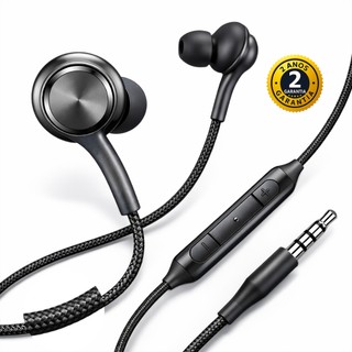 Fone De Ouvido Com FIo Estereo Profissional Microfone Headset Notebook Computador Celular Entrada P2