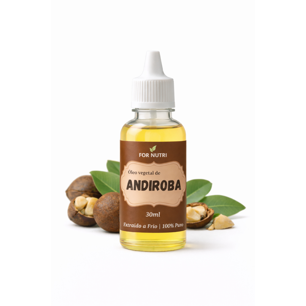 Óleo Vegetal De Andiroba 100% Puro E Extraído A Frio