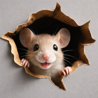 2 Adesivos de Parede Criativo Ratinho Escondido 3D Decorativo para Casa Sala Quarto Armário Sticker em Oferta na Shopee