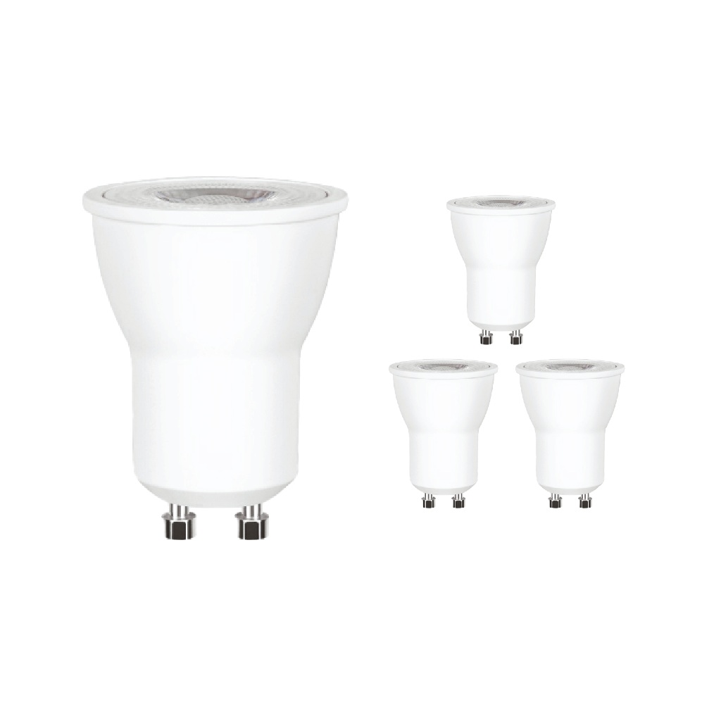 Kit 2, 3, 4 Mini Dicroica led 4,5w Mr11 gu10 Branco Quente/Neutro/Frio Bivolt Para spot em Oferta na Shopee