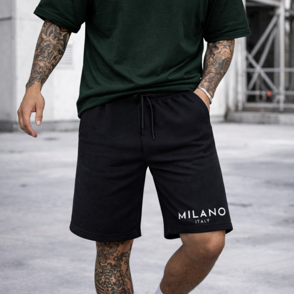Bermuda Short Moletom Masculino Academia Esporte Casual Confortável Com Bolsos Envio Imediato