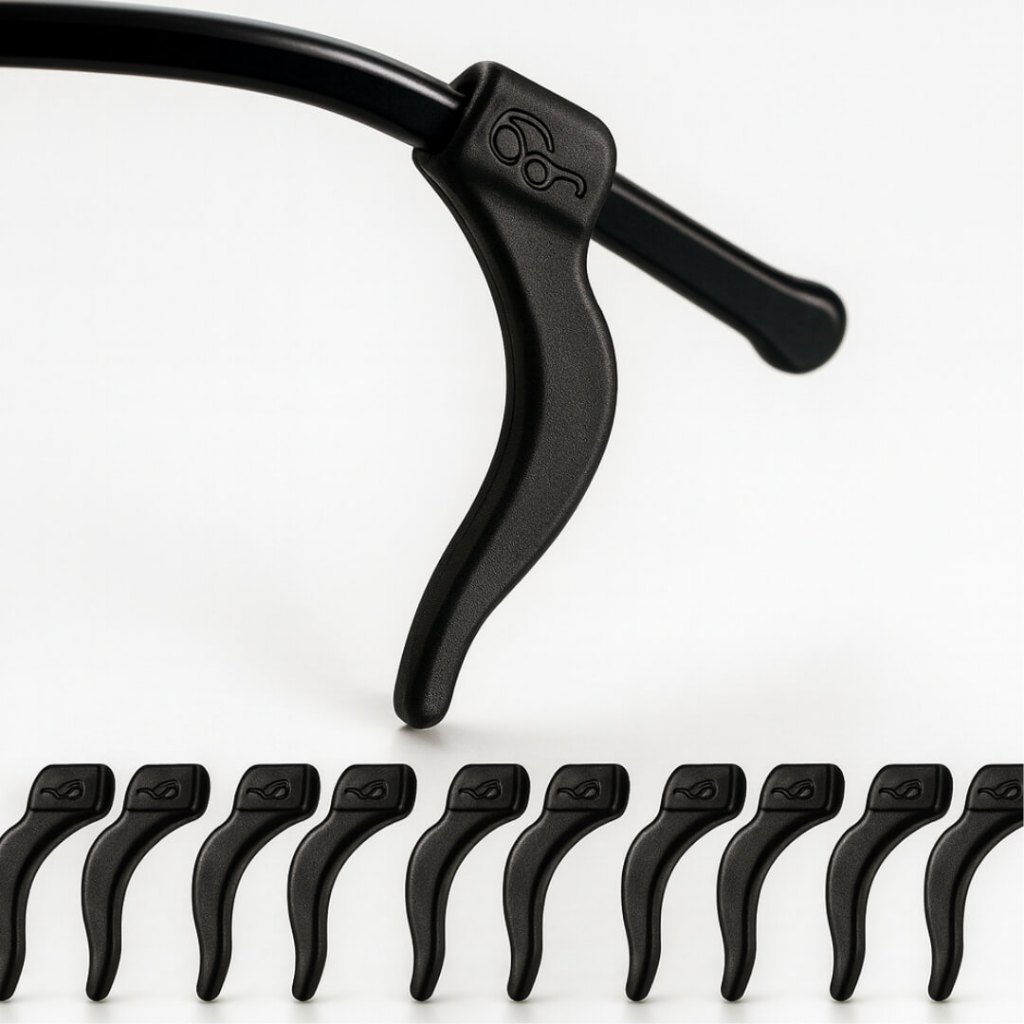 Par Prendedor De Óculos Gancho De Silicone Suporte Trava Armação antiderrapante ganchinho em Oferta na Shopee