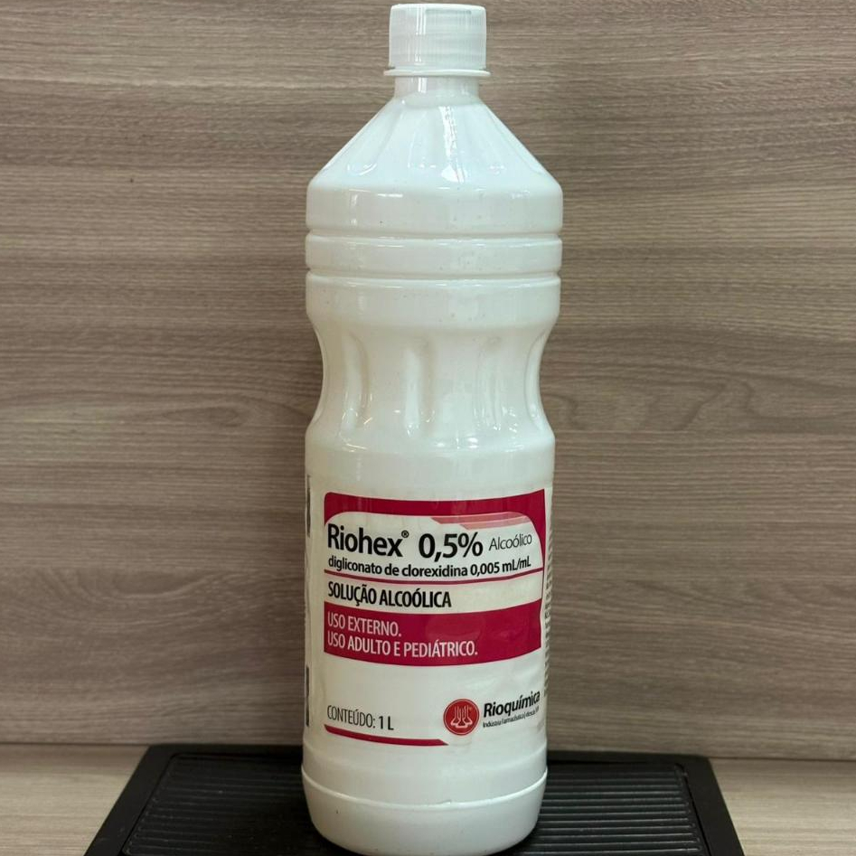 Riohex Clorexidina Alcoólica 0,5% 1 Litro – Rioquímica