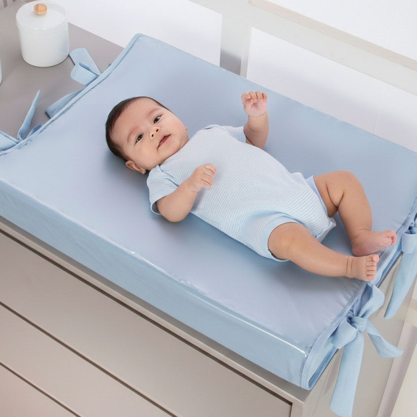 Trocador de Cômoda para bebê/55x40cm/Plastificado/Linha Basic/Luxo