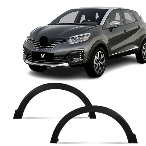 Par/Un Captur Moldura Paralama Dianteiro  2017 2018 2019 2020 2021 2022 2023 2024 1ª Linha Novo em Oferta na Shopee