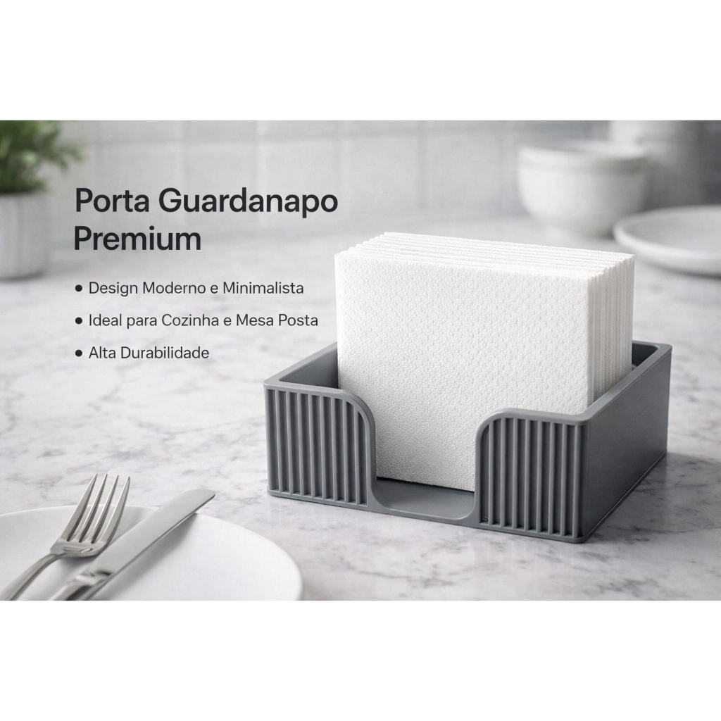 Porta Guardanapo Moderno Minimalista | Suporte Guardanapo Mesa Cozinha Restaurante Decorativo