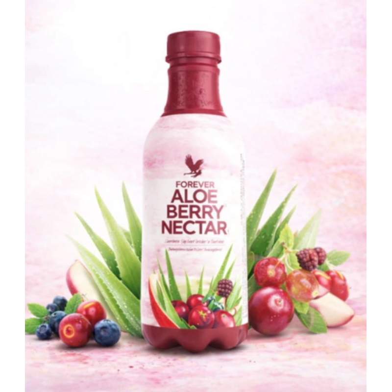 Forever Aloe Berry Nectar Suco de Aloe Vera com Cranberry Maçã em Oferta na Shopee