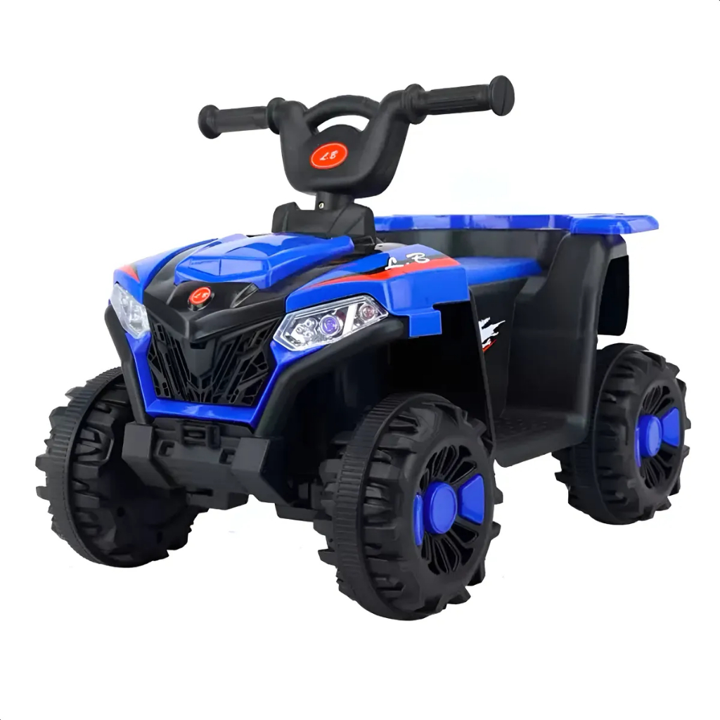 Moto Elétrica Infantil Mini Quadriciclo Elétrico Marcha Frente e Ré Bateria 6V Com Luz E Som em Oferta na Shopee