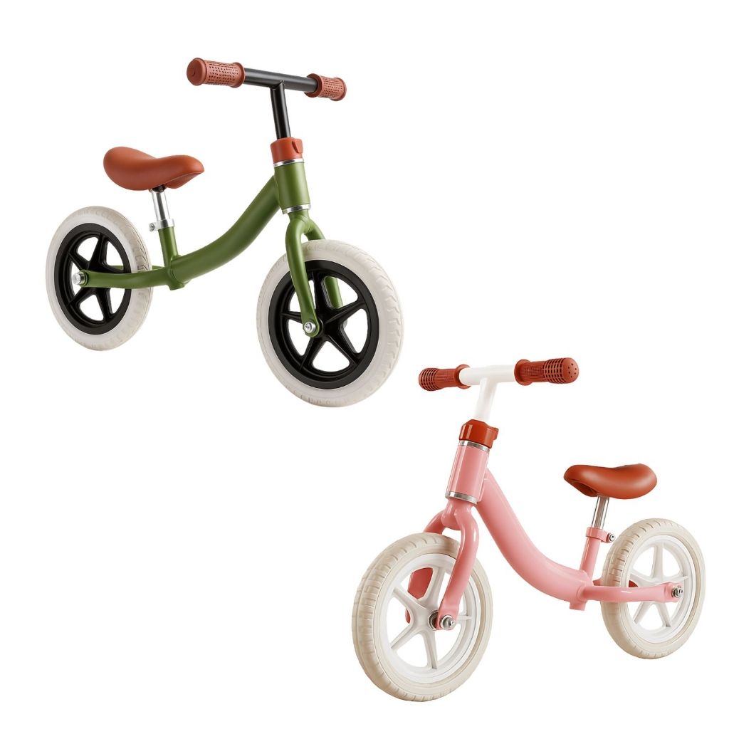 Bicicleta De Equilíbrio Infantil Kidino Wild Sem Pedal Rosa 1-3 anos