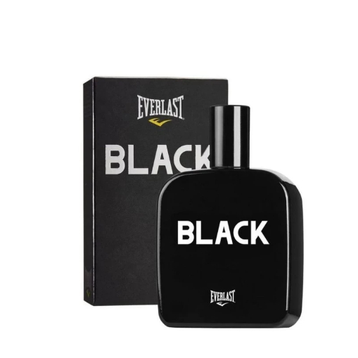 Black Everlast Eau de Cologne Perfume Masculino 50ml