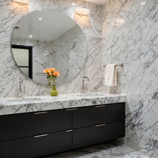 Espelho para Banheiro Grande 40x40cm Espelho Redondo Autocolante Espelho de Parede Penteadeira em Oferta na Shopee