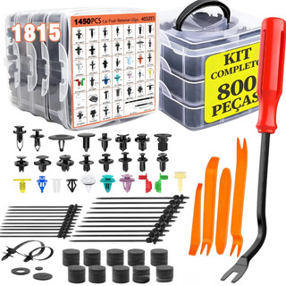 1815/800 Peças Presilha Grampo Fixador Chave Espátula Automotivo Pino Retentor Guarnição Da Porta Painel Para Barro