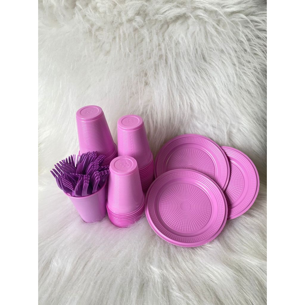 KIT ANIVERSÁRIO LILÁS 150 PEÇAS