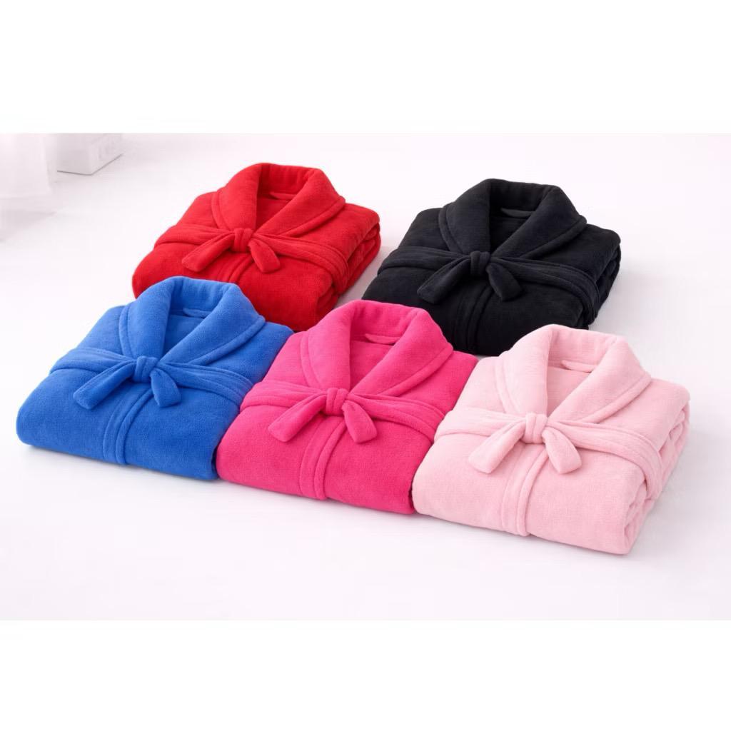 Roupão Microfibra Aveludado Adulto Feminino Masculino Unissex Inverno M G